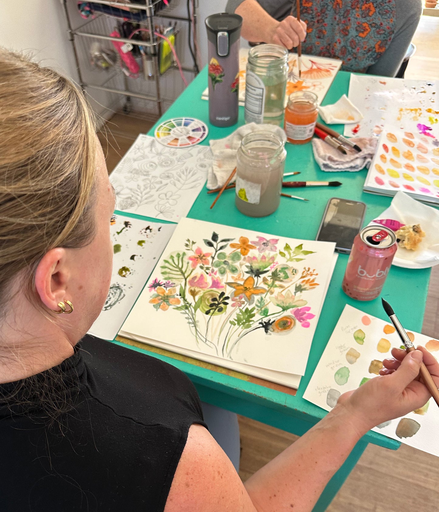 3 Week Watercolor Class - Fall 2024 - Starts Aug 27