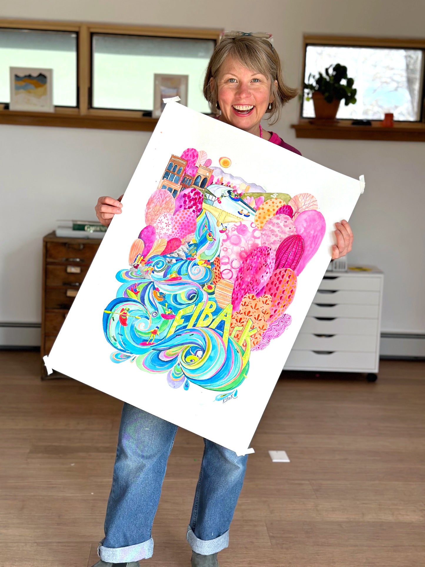 FIBARK Poster - Signed and Numbered Limited Edition Print.