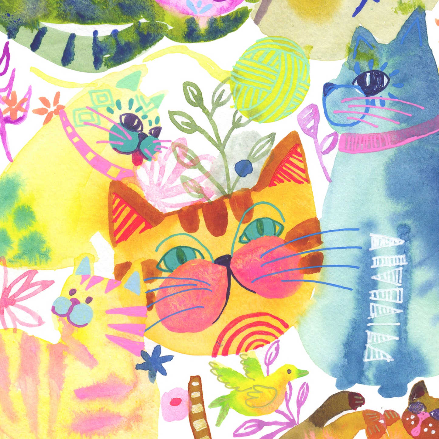 Cat Dreams - Signed and Numbered Limited Edition Print.