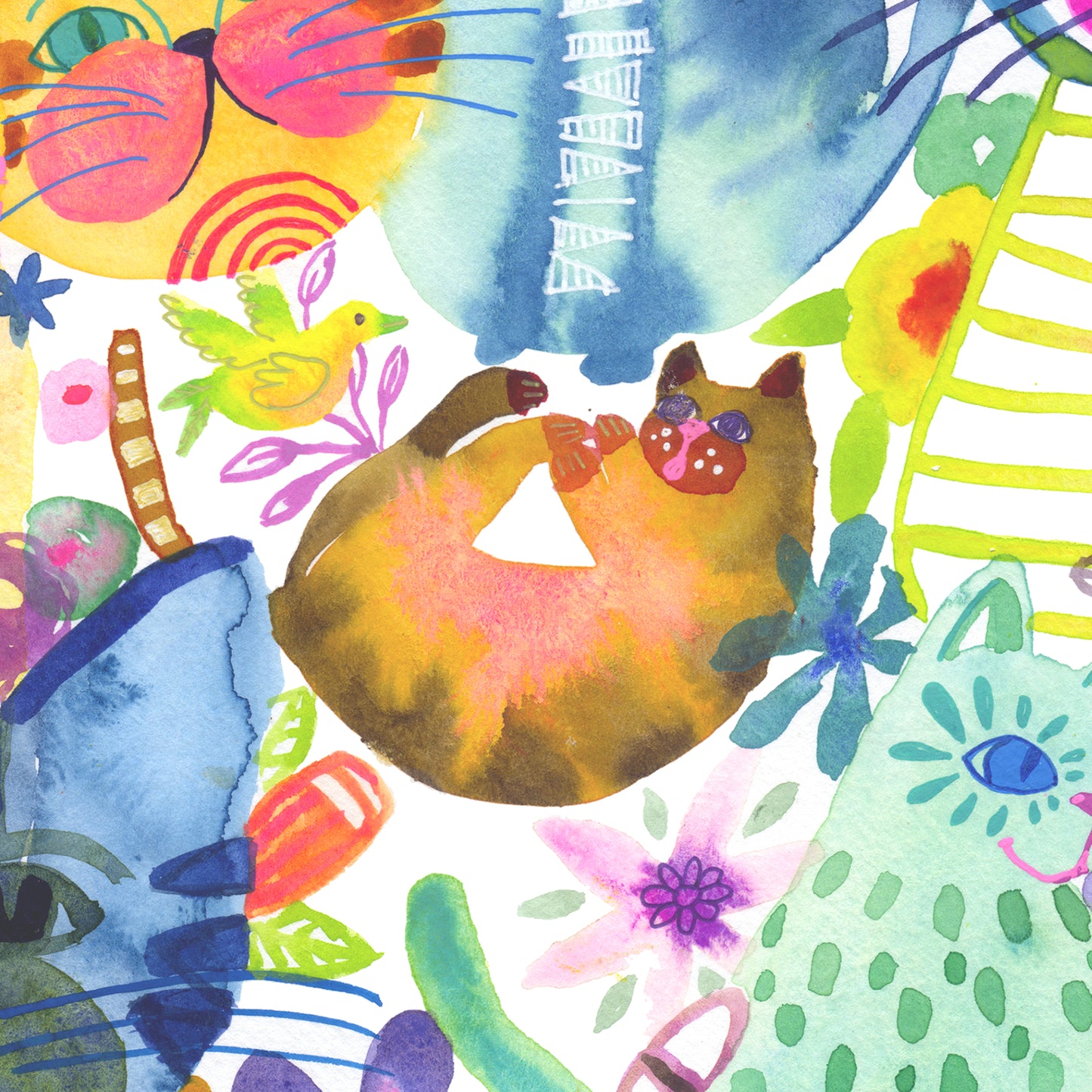 Cat Dreams - Signed and Numbered Limited Edition Print.