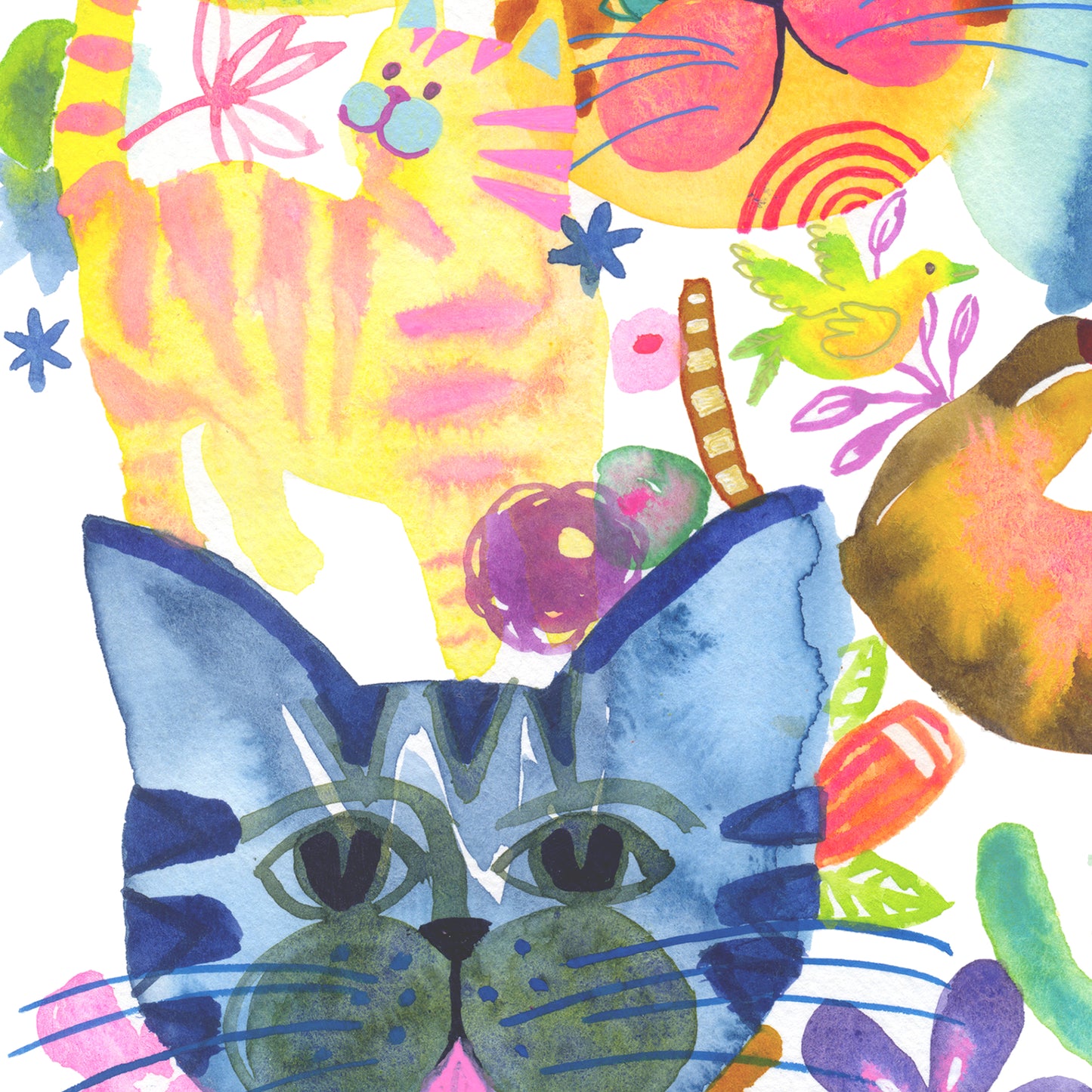 Cat Dreams - Signed and Numbered Limited Edition Print.