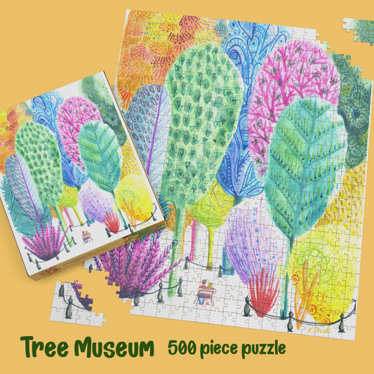 Tree Museum - 500 Piece Limited Edition Puzzle