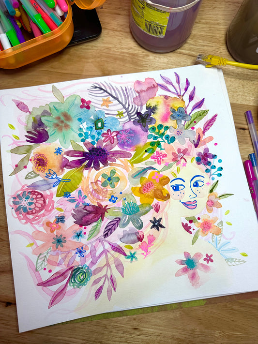 "Spring is in My Hair" Original