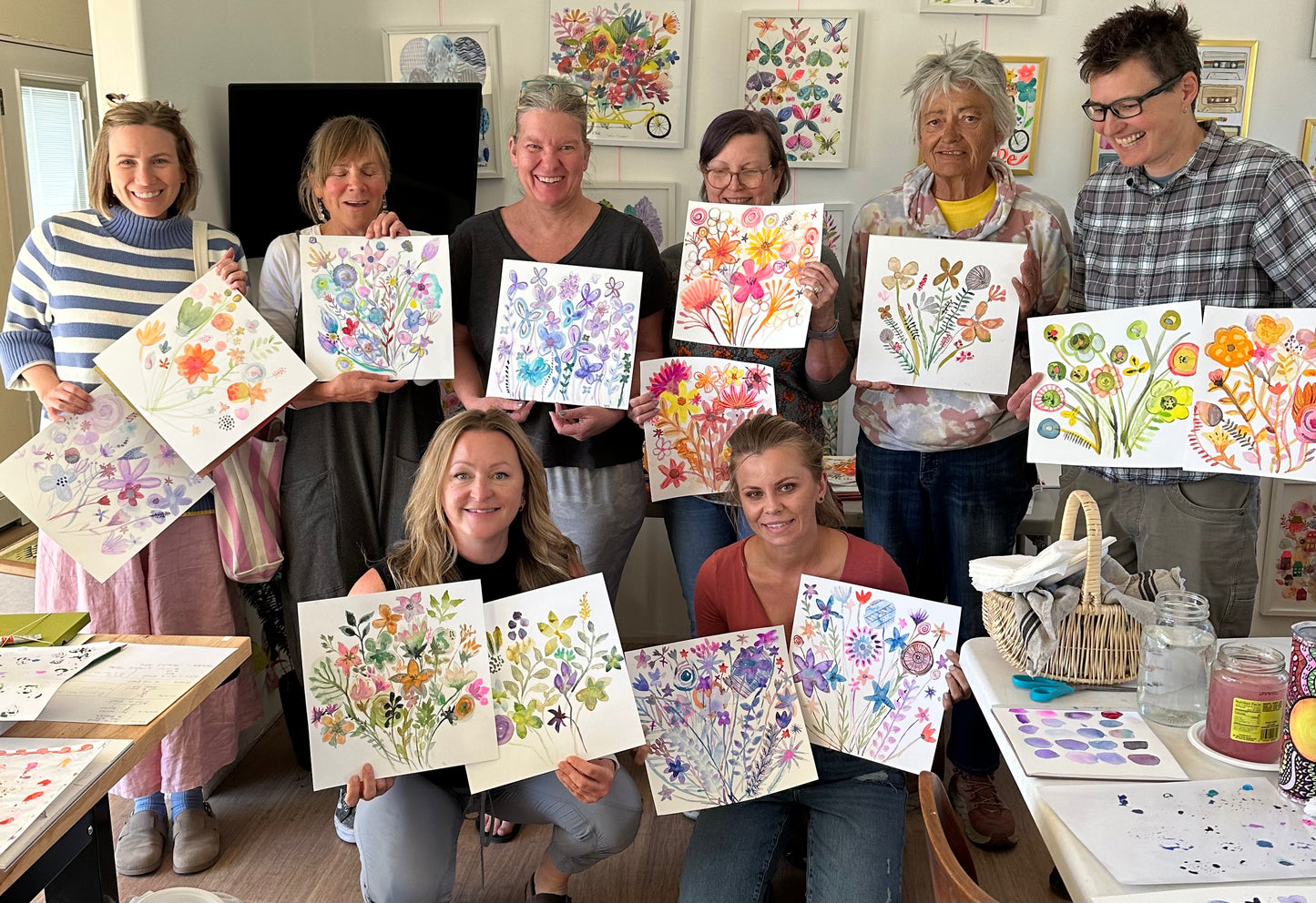 3 Week Watercolor Class - Fall 2024 - Starts Aug 27