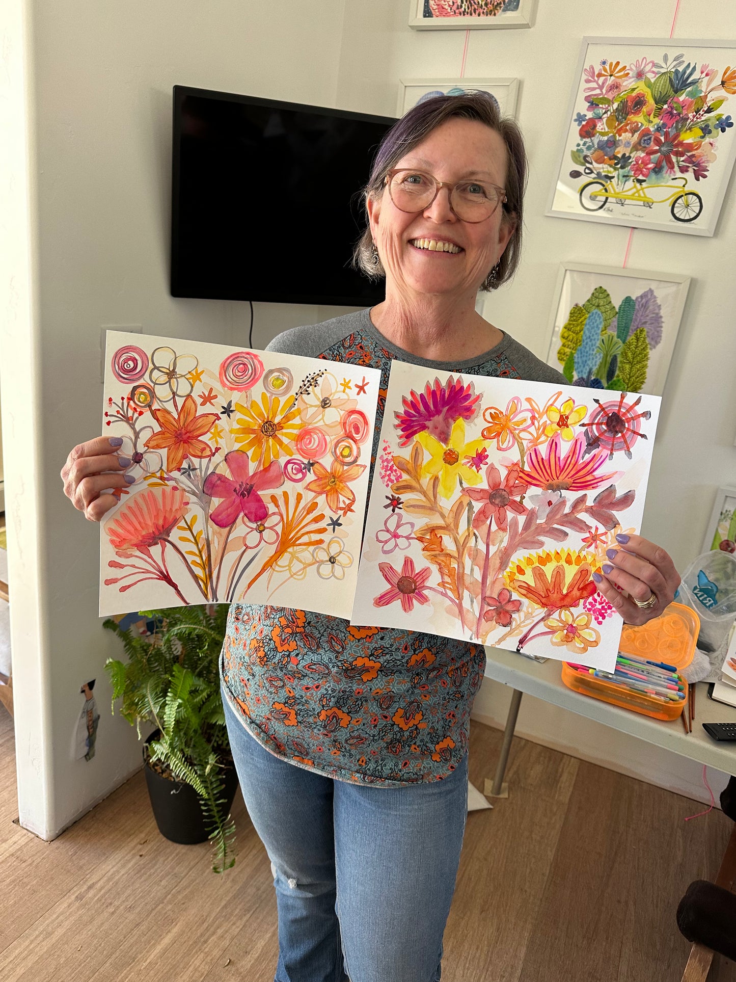 3 Week Watercolor Class - Fall 2024 - Starts Aug 27