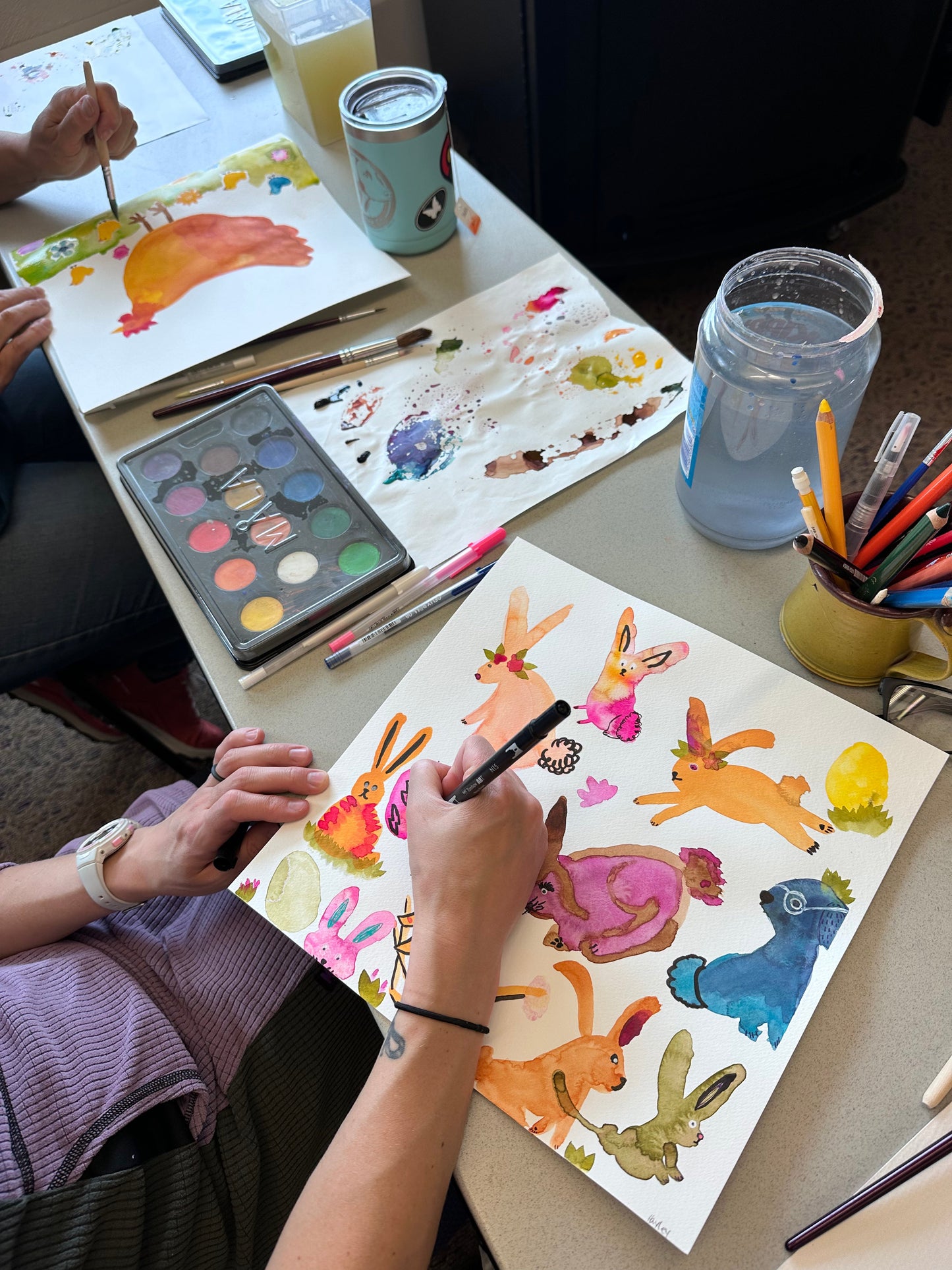 3 Week Watercolor Class - Fall 2024 - Starts Aug 27