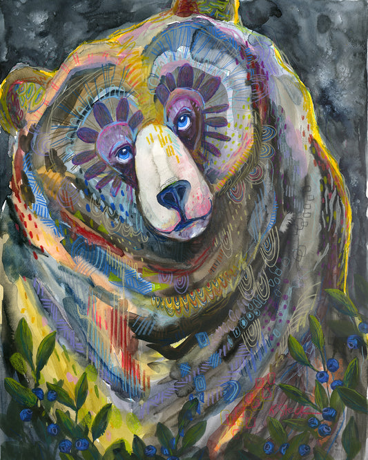 Little John - Bear - Signed and Numbered Limited Edition Giclee Prints