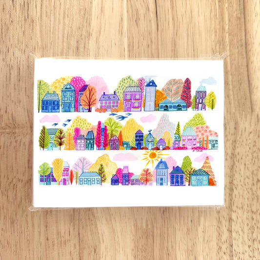 Main Street in Bloom - Note Cards