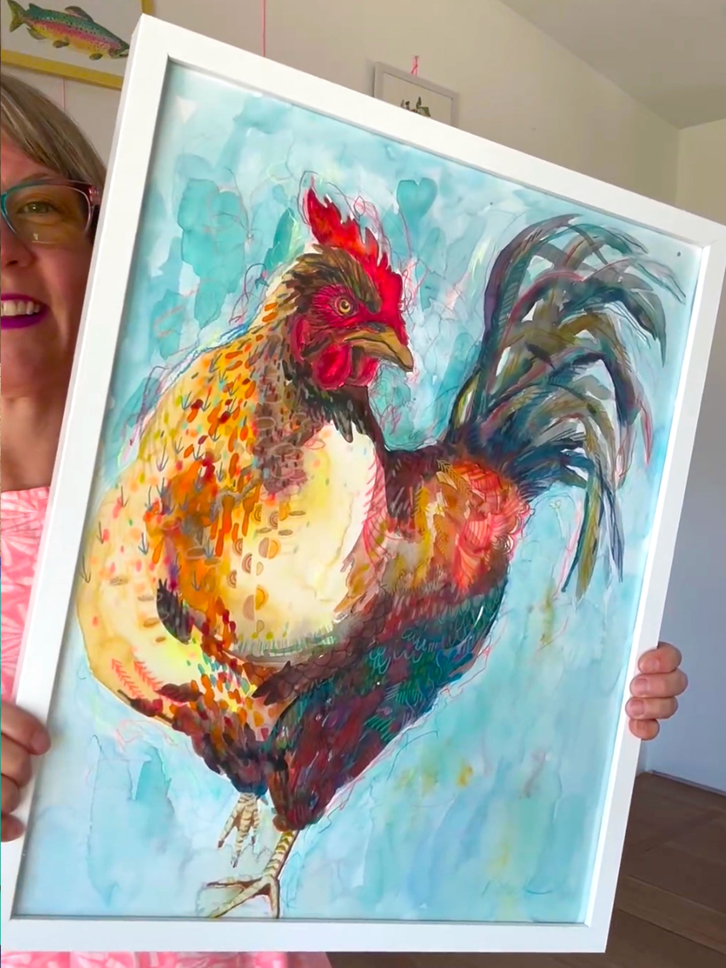 Cogburn (Rooster) - Signed and Numbered Limited Edition Giclee Prints