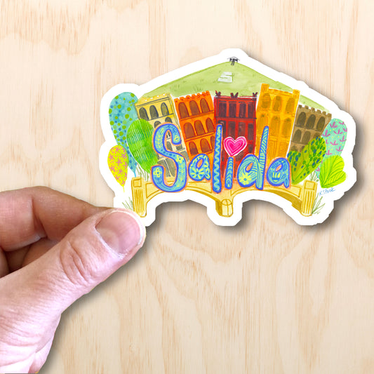 Historic Salida 4" Sticker