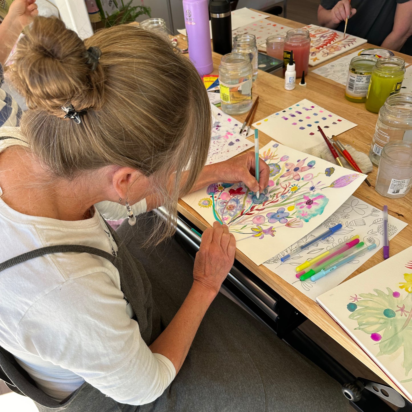 3 Week Watercolor Class - Fall 2024 - Starts Aug 27