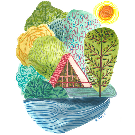 A Frame - Signed and Numbered Limited Edition Print.