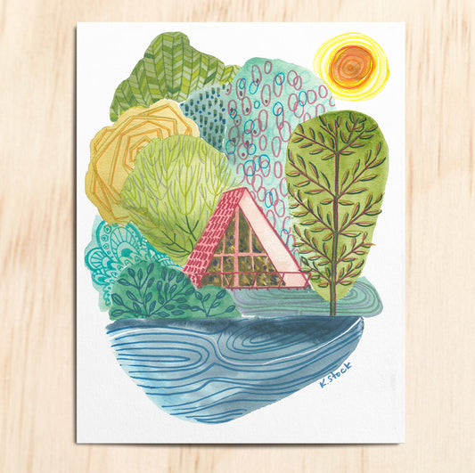 A Frame - Signed and Numbered Limited Edition Print.