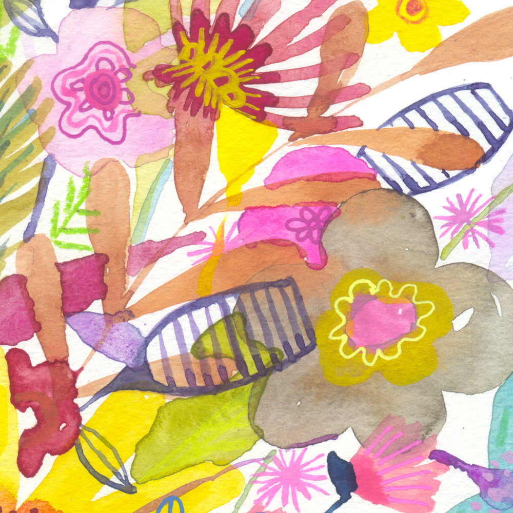 2 Bicycle Bouquet - Signed and Numbered Limited Edition Print.