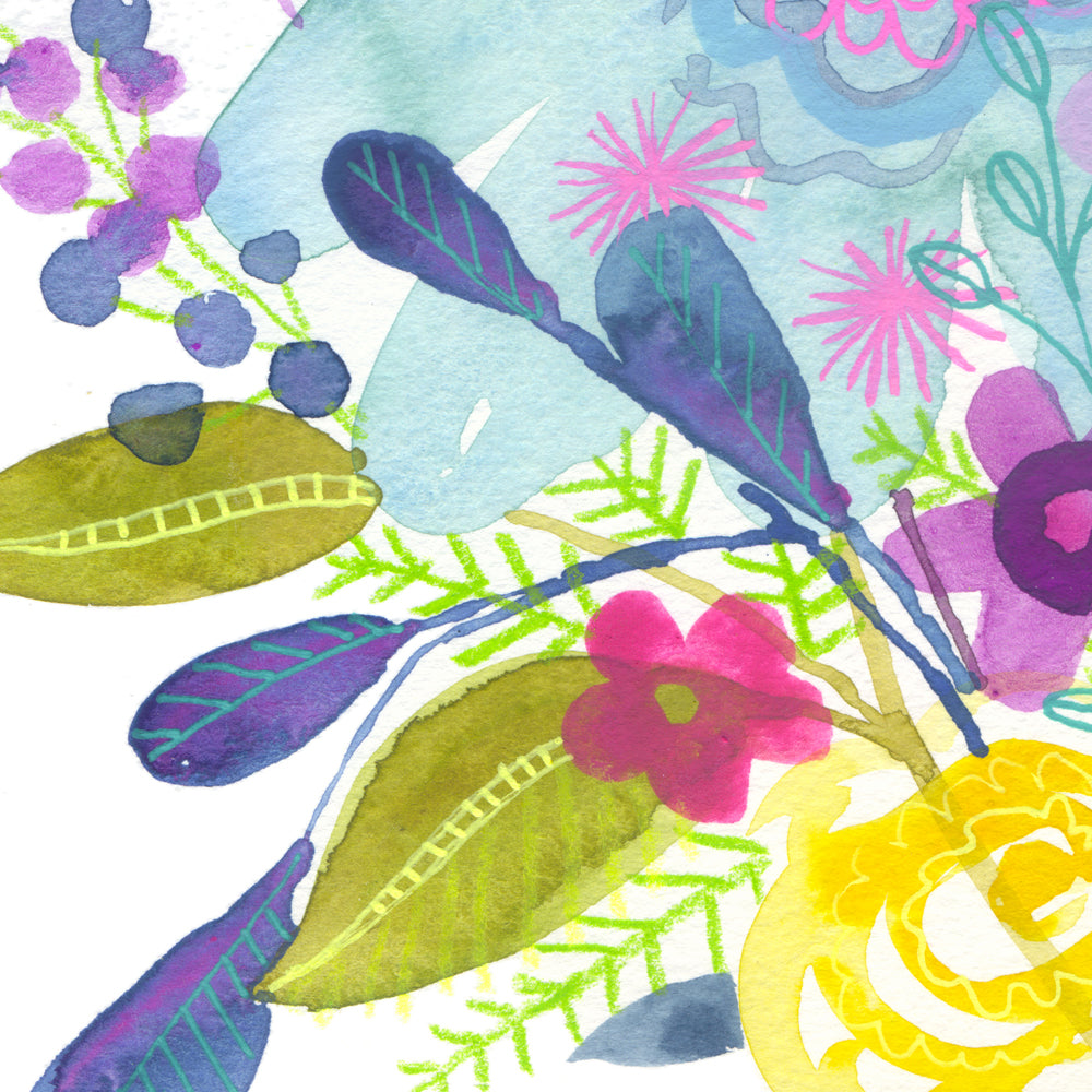 2 Bicycle Bouquet - Signed and Numbered Limited Edition Print.
