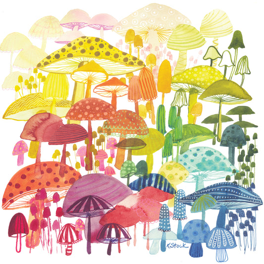 Full Spectrum Mushrooms - Production Print