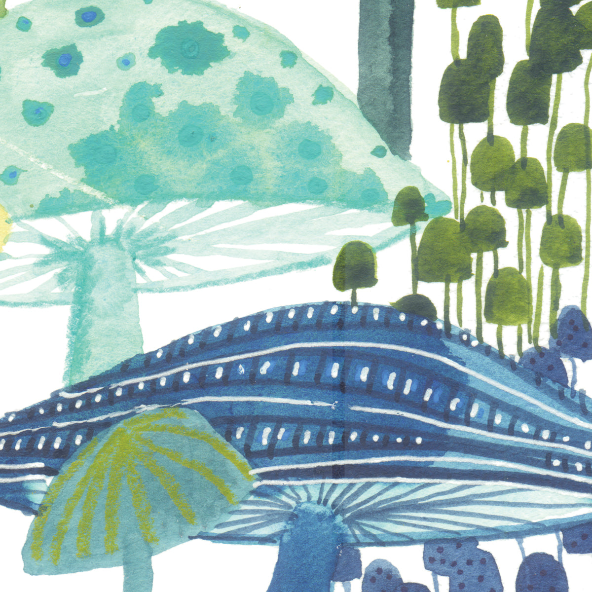 Full Spectrum Mushrooms - Production Print