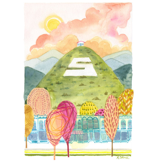 Tenderfoot Sunset - Signed and Numbered Limited Edition Print.