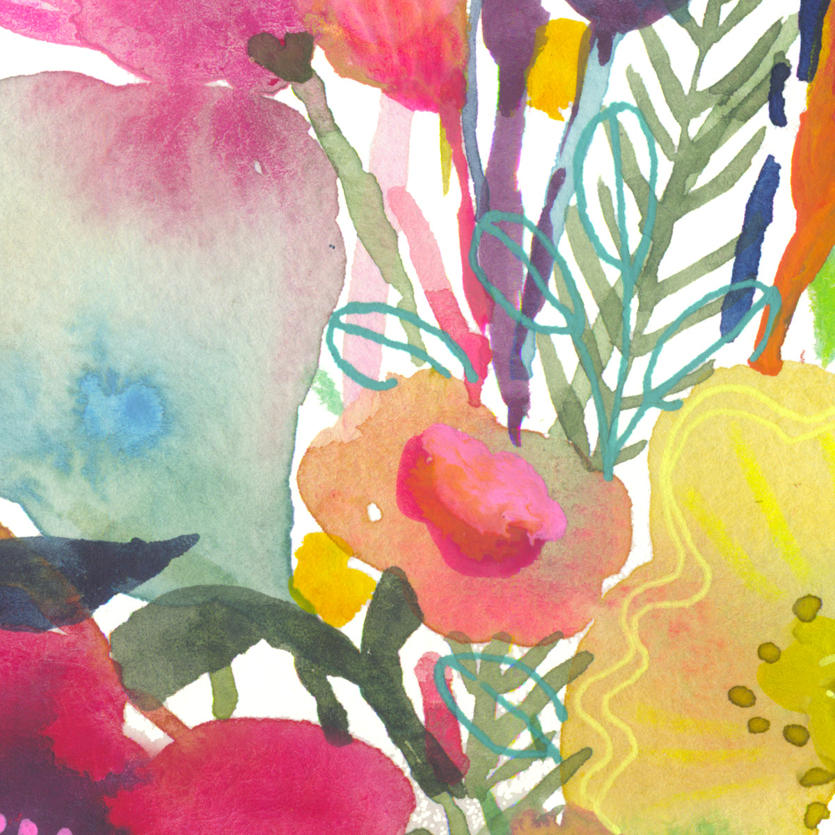 Mountain Town Bouquet - Signed and Numbered Limited Edition Print.