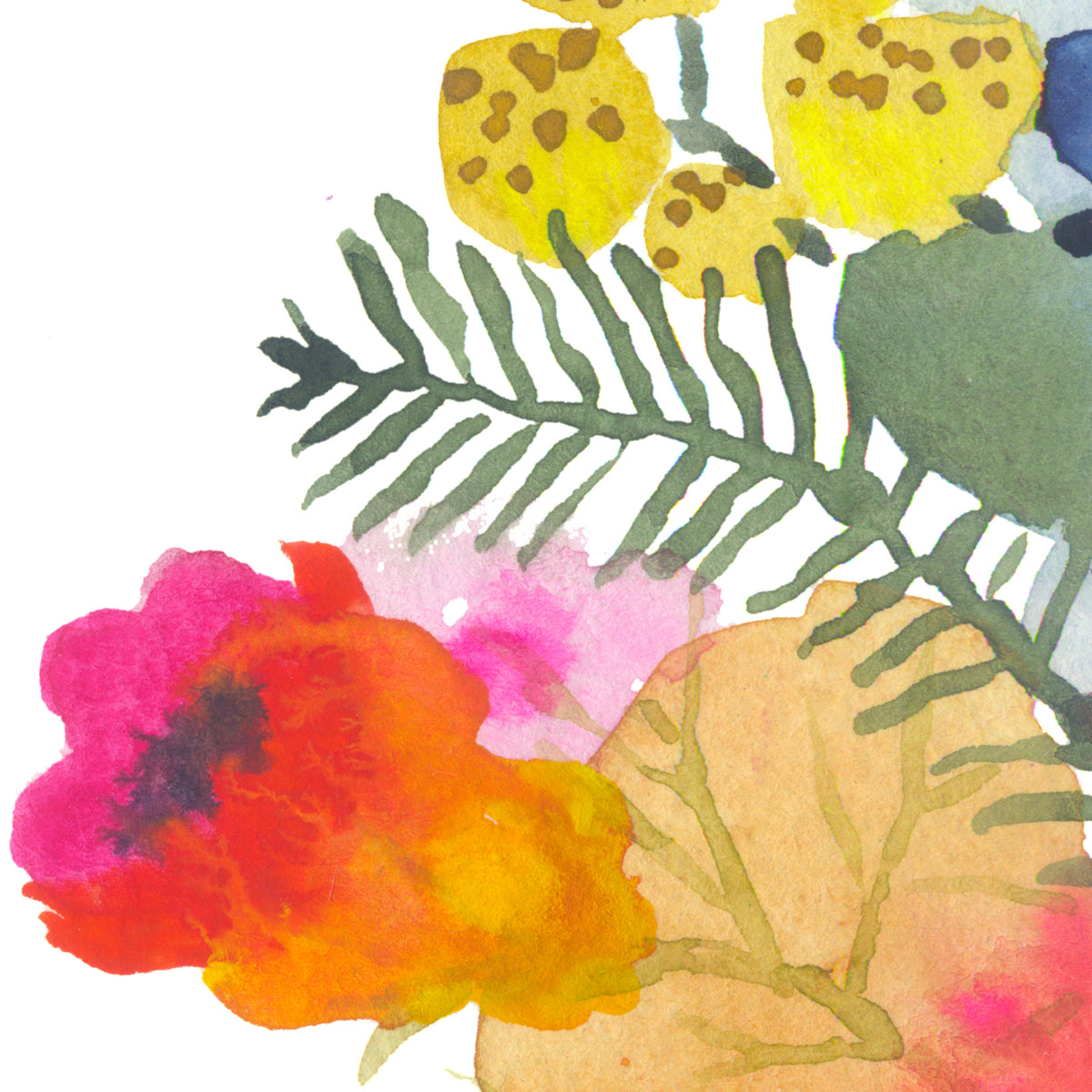 Mountain Town Bouquet - Signed and Numbered Limited Edition Print.