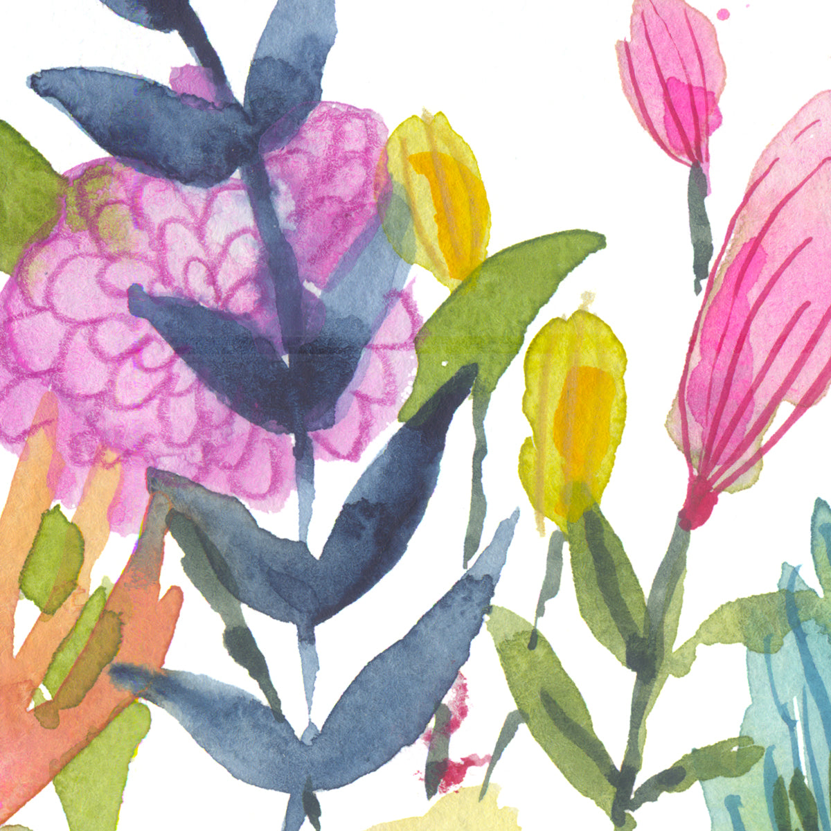 Mountain Town Bouquet - Signed and Numbered Limited Edition Print.