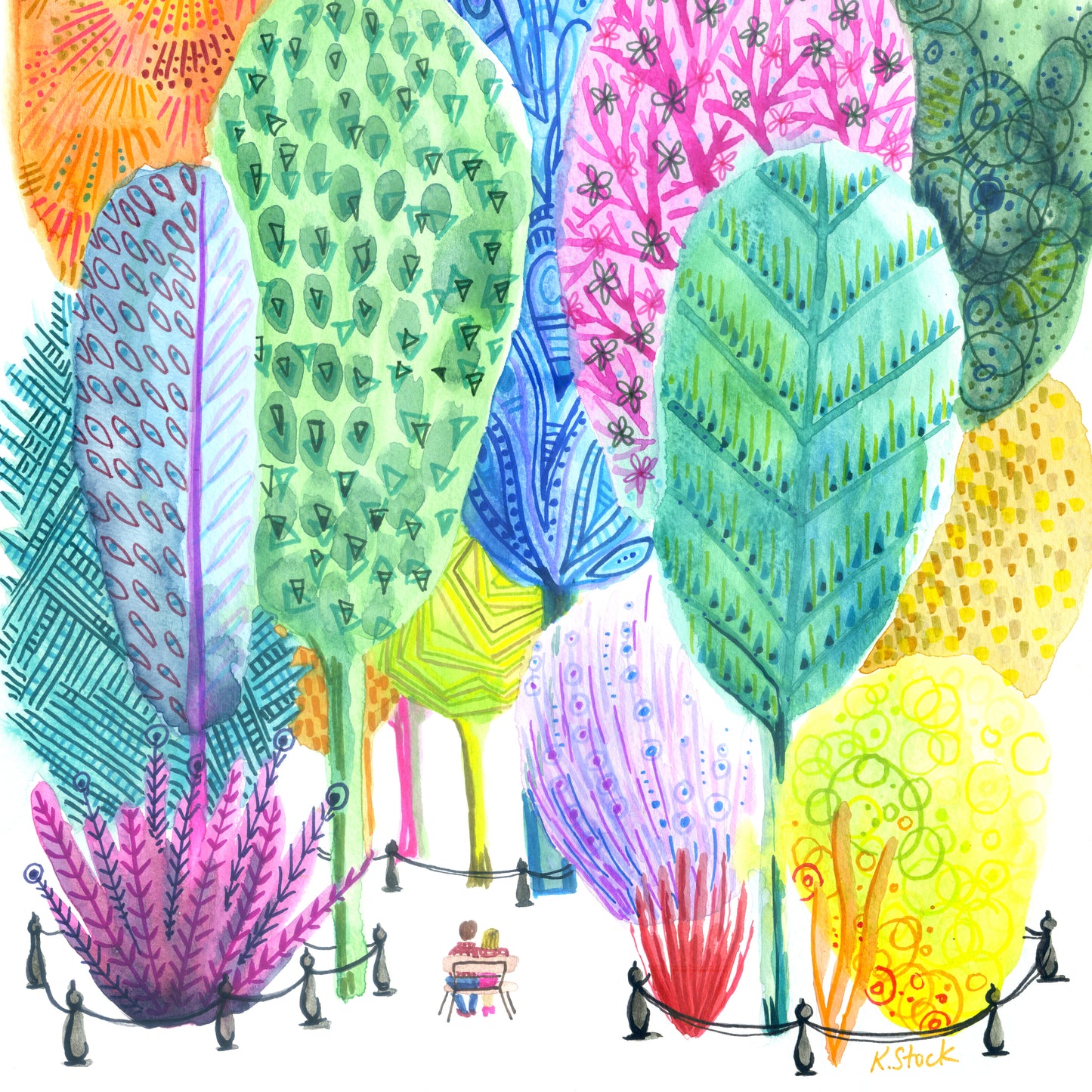 Tree Museum - Signed and Numbered Limited Edition Print.