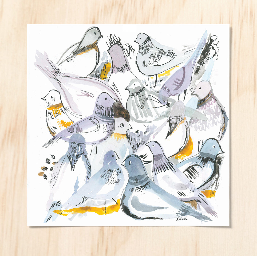 Pigeons - Production Print