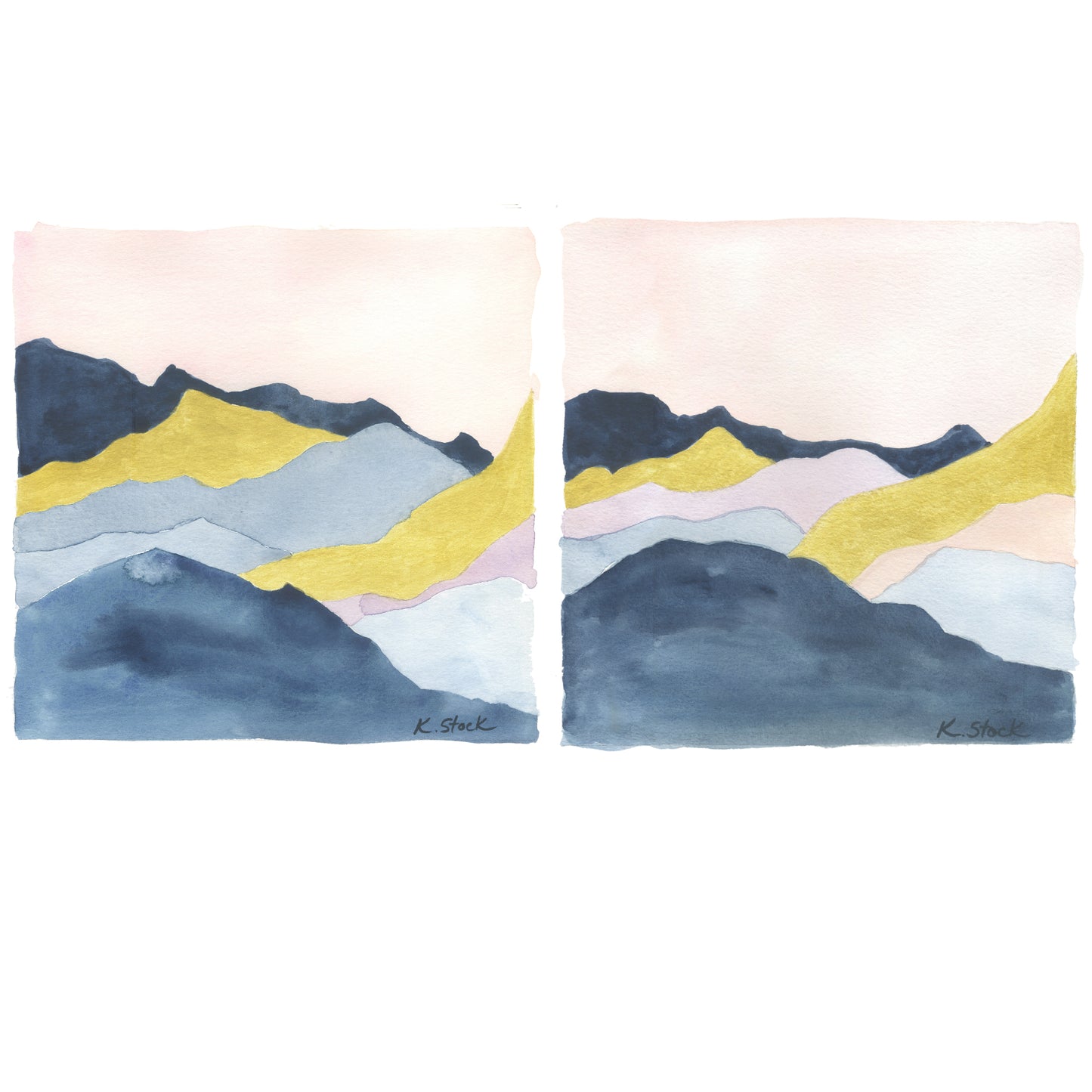 Pink Sky Mountain #2 - Signed and Numbered Limited Edition Print.