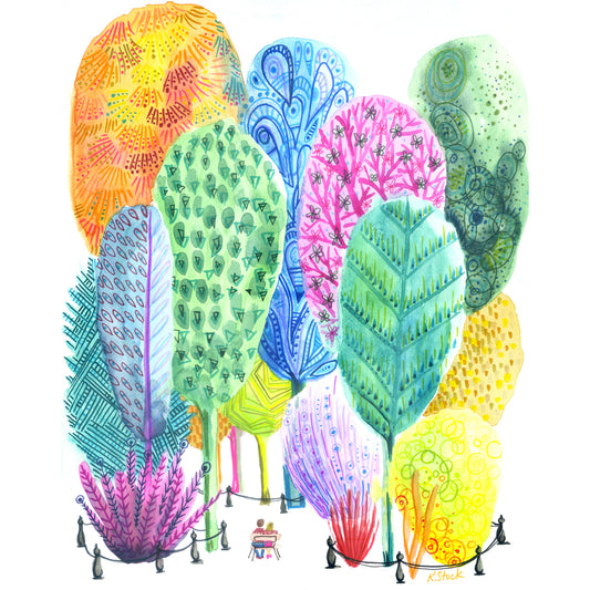 Tree Museum - Signed and Numbered Limited Edition Print.