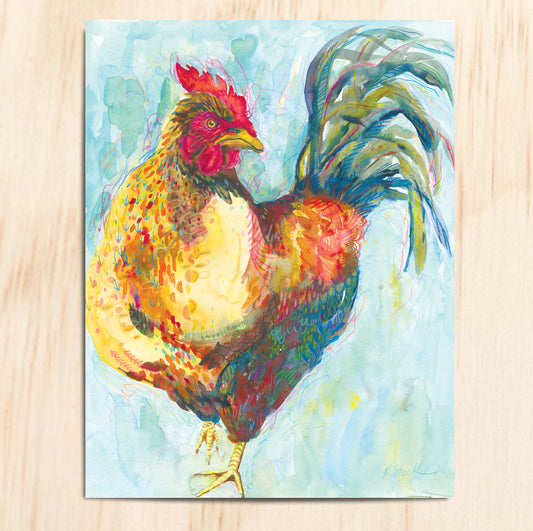 Cogburn (Rooster) - Signed and Numbered Limited Edition Giclee Prints