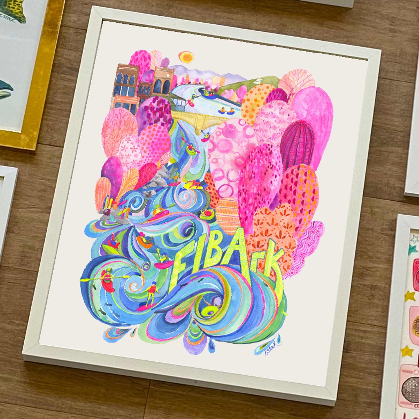 FIBARK Poster - Signed and Numbered Limited Edition Print.