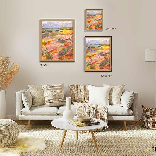 High Desert Landscape - Signed and Numbered Limited Edition Giclee Prints