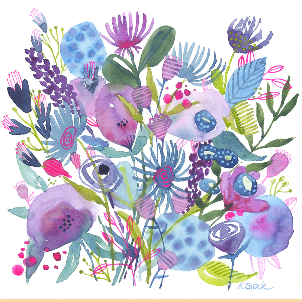 February Floral - Signed and Numbered Limited Edition Print.