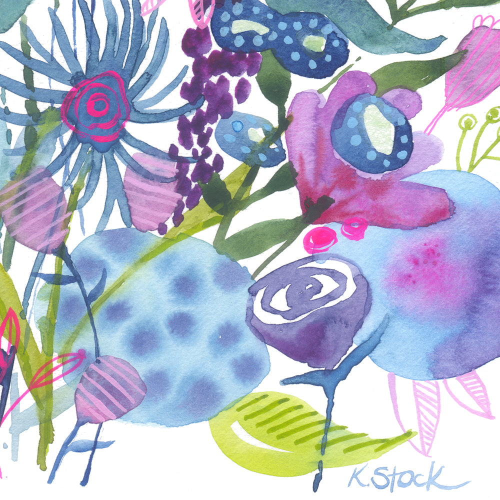 February Floral - Signed and Numbered Limited Edition Print.