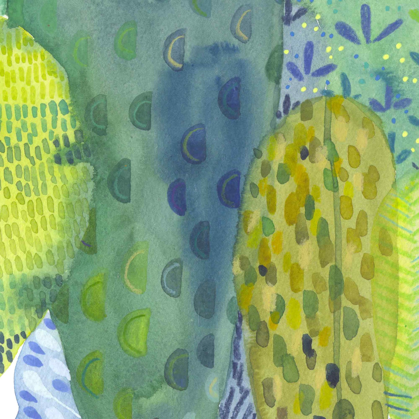 Green Trees Reader - Signed and Numbered Limited Edition Print.