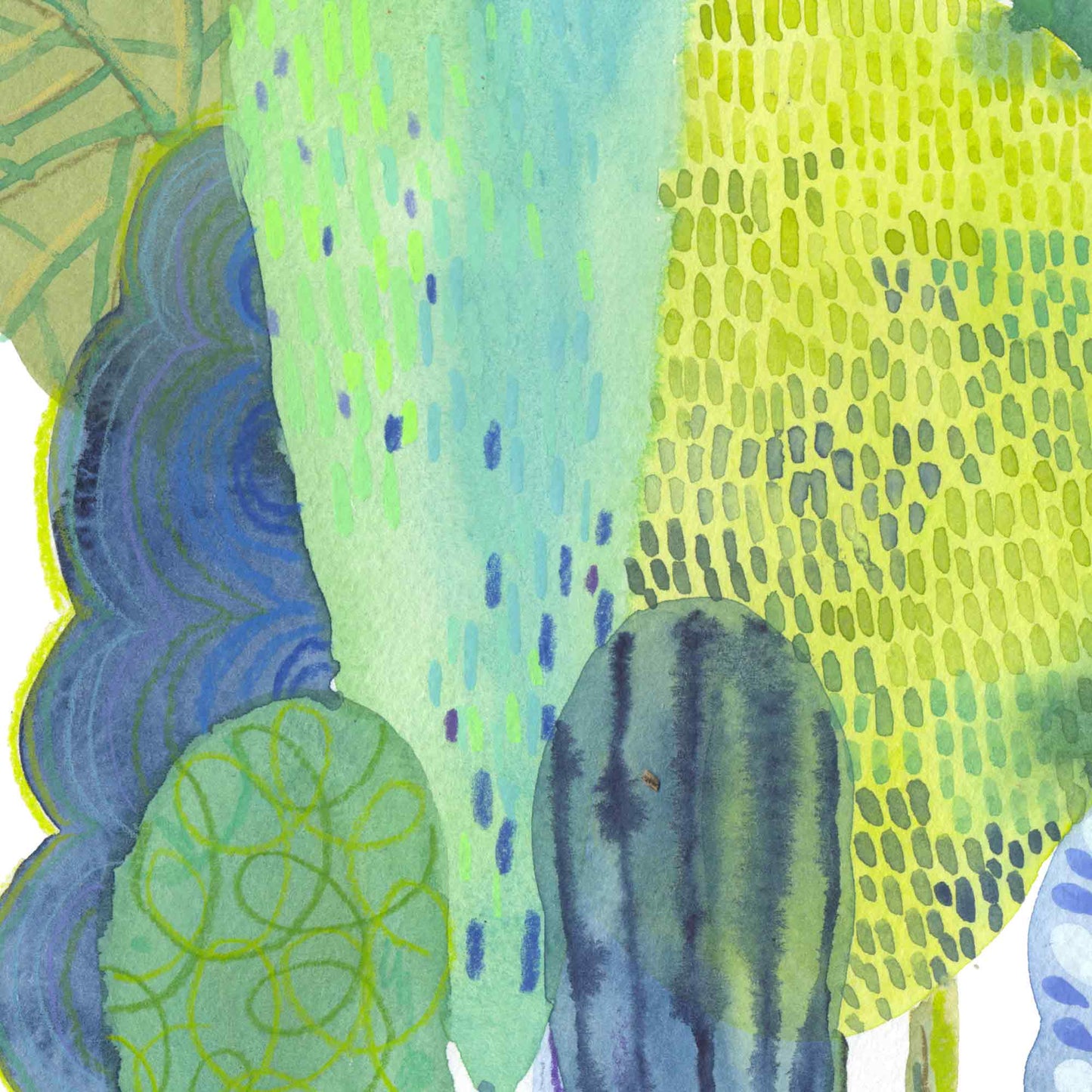 Green Trees Reader - Signed and Numbered Limited Edition Print.