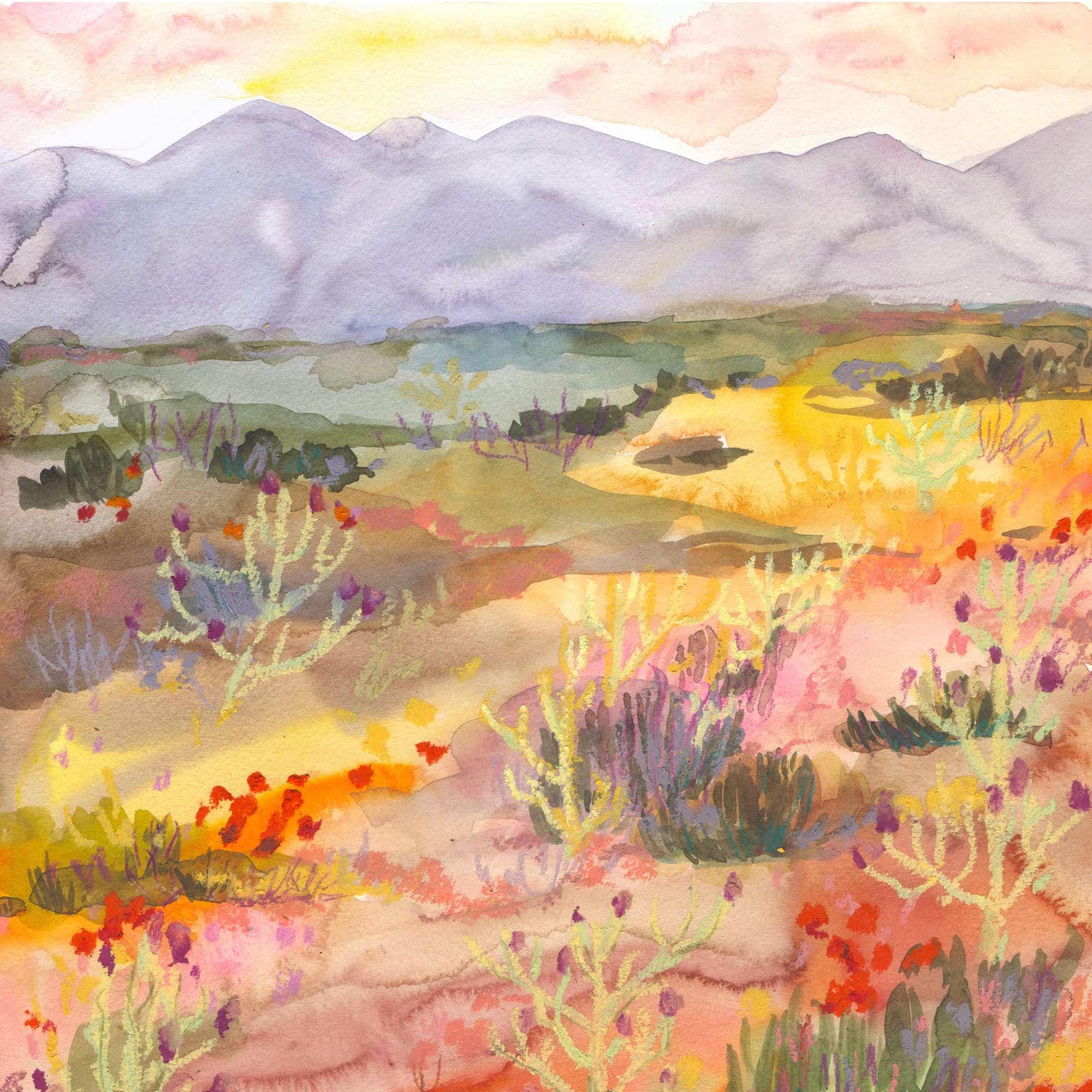 High Desert Landscape - Signed and Numbered Limited Edition Giclee Prints