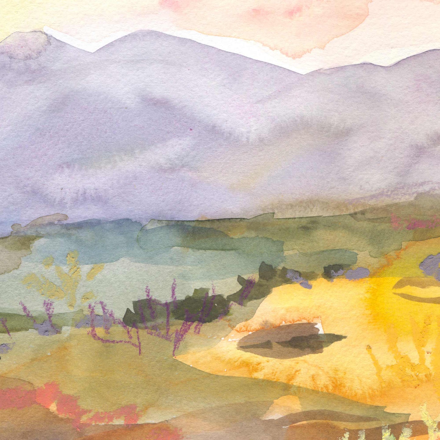 High Desert Landscape - Signed and Numbered Limited Edition Giclee Prints