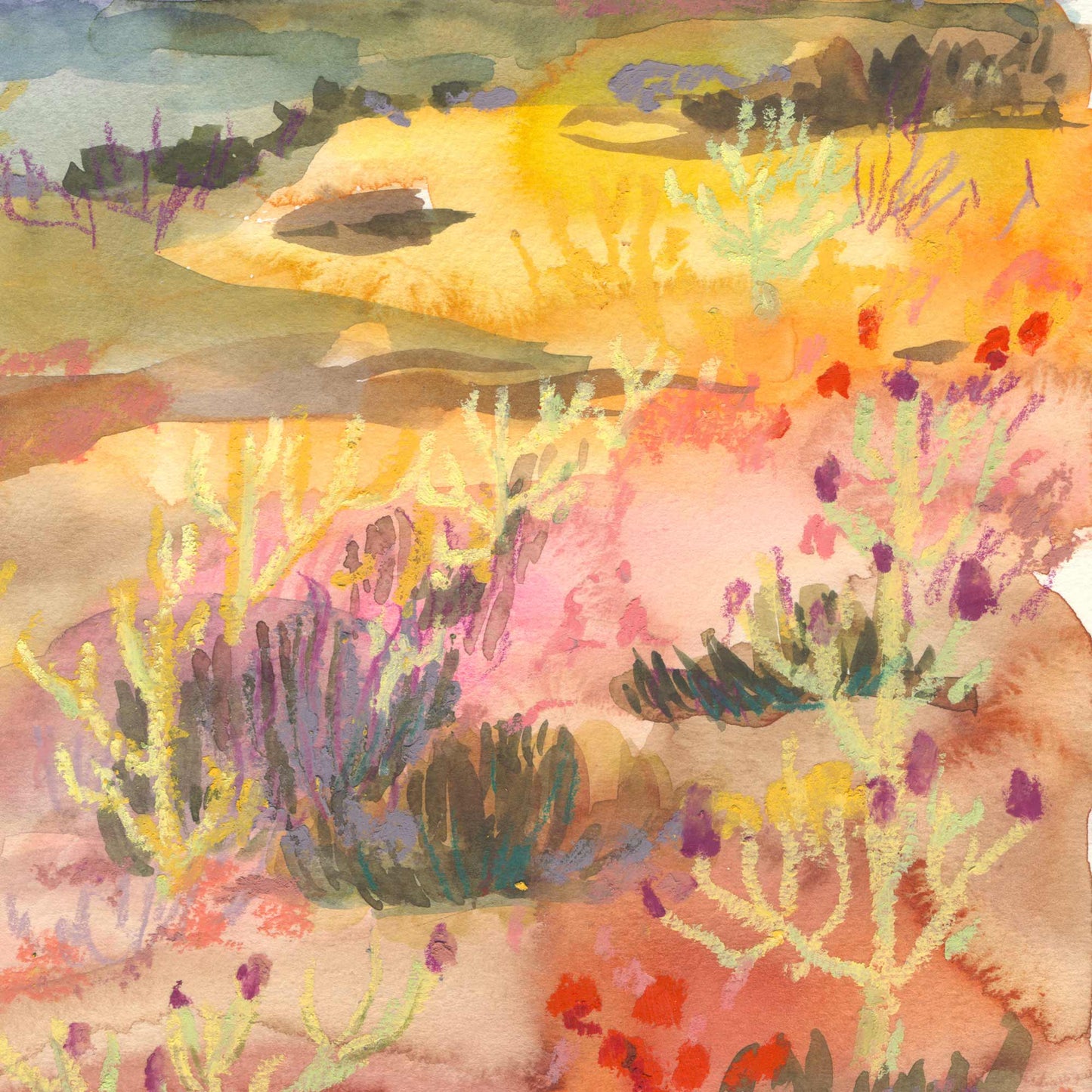 High Desert Landscape - Signed and Numbered Limited Edition Giclee Prints