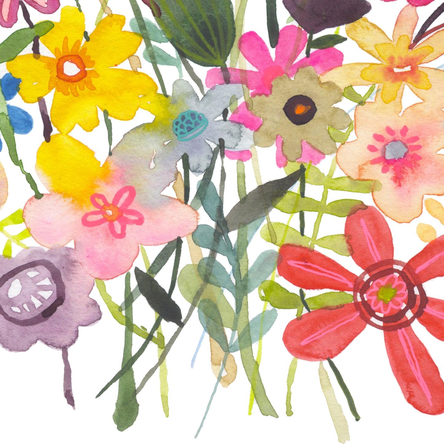 Orange Daisies - Signed and Numbered Limited Edition Print.