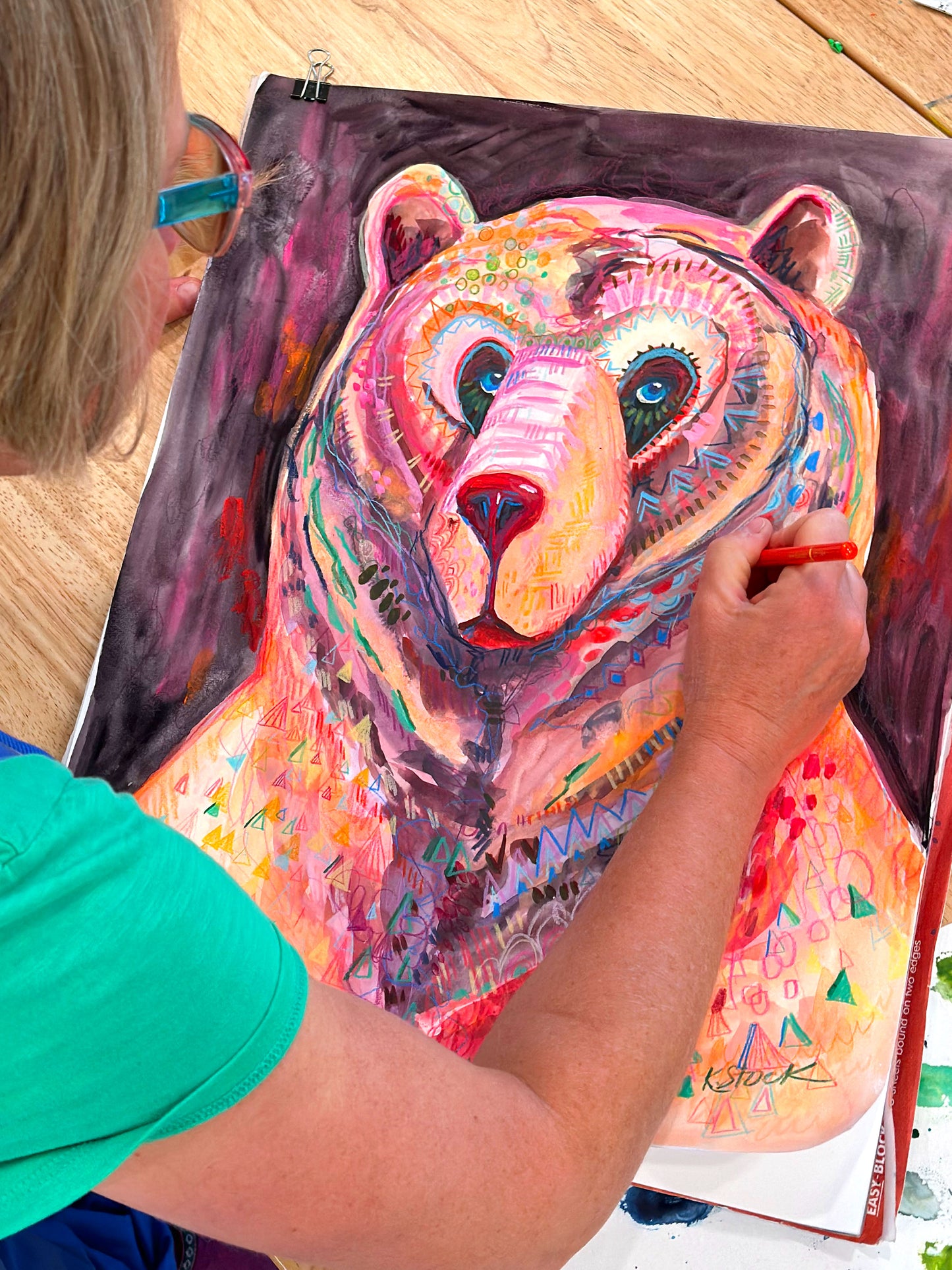 "Rosy Bear" Original