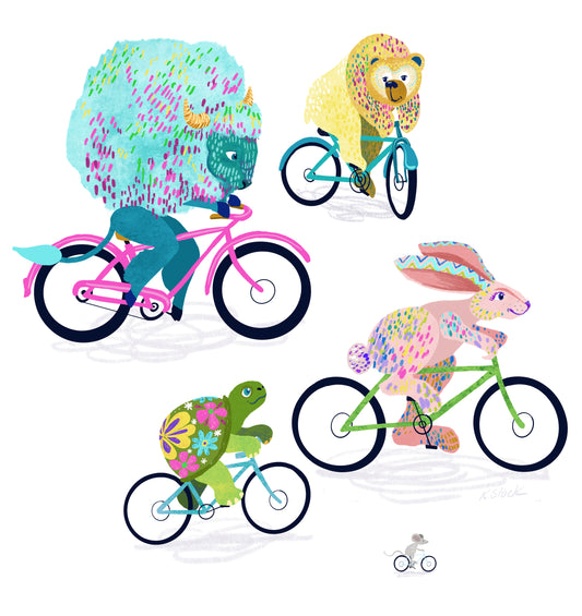 Bicycle Friends - Production Print